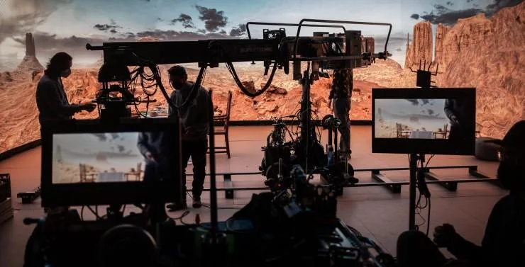 虚拟制作技术展示配图